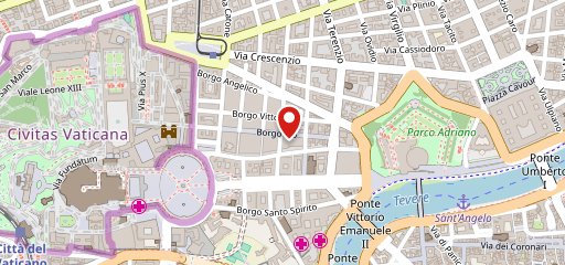 Gran Caffè di Borgo Scialanga sur la carte