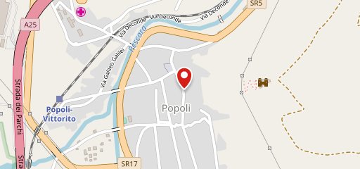 Gran Caffe Popoli sulla mappa