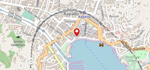 Gran Caffè Rapallo sur la carte