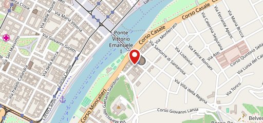 Gran Bar Turin sur la carte