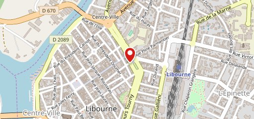 Brasserie L'Orient - L'Annexe sur la carte