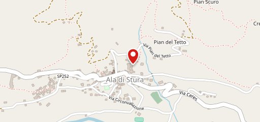 Grand Hotel Ala di Stura sulla mappa