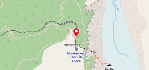 Restaurant Du Montenvers sur la carte