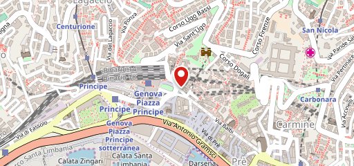 Grand Hotel Savoia sulla mappa