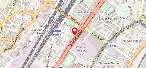 Grandmama's Cafe, Dadar East on map