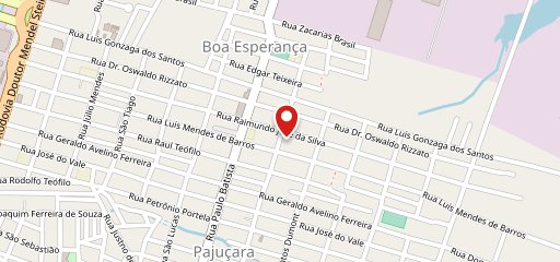 Pizzaria Granfina no mapa