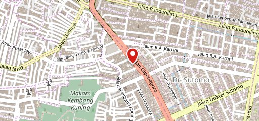 Great Diponegoro Hotel Surabaya on map