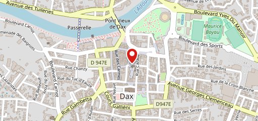 Greenkafe Dax sur la carte