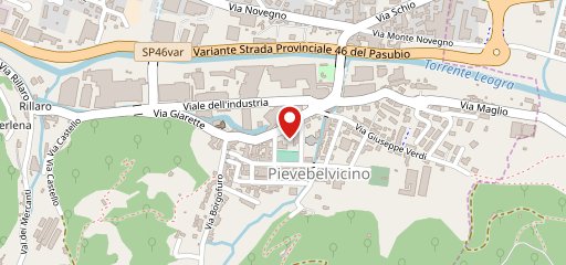 Greenpizza Pievebelvicino sulla mappa