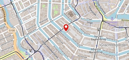 Greenwoods Keizersgracht sur la carte