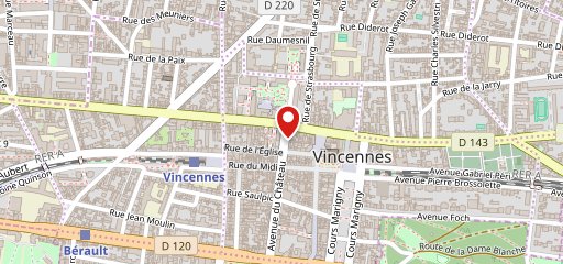 Urban Bakery - Vincennes sur la carte