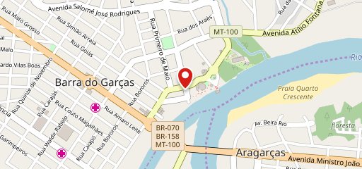 Grego's Burguers no mapa