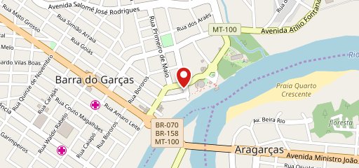 Gregos Burguer no mapa