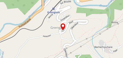 Restaurant Grängierstuba sur la carte