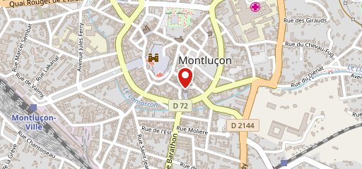 Restaurant Le Grenier à Sel Montluçon sur la carte