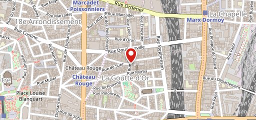 La Café de l'ici sur la carte