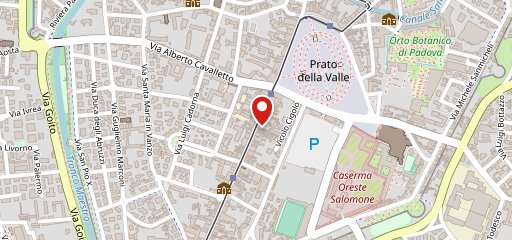 Green Pizza Padova sulla mappa