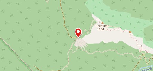 Grünsteinhütte sur la carte