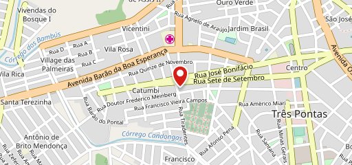 Guerra Bar e Conveniência no mapa