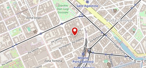 Gusto 17 - Navigli Tortona District, Milano sulla mappa