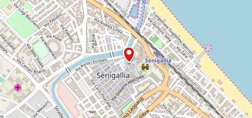 GUSTò senigallia sulla mappa