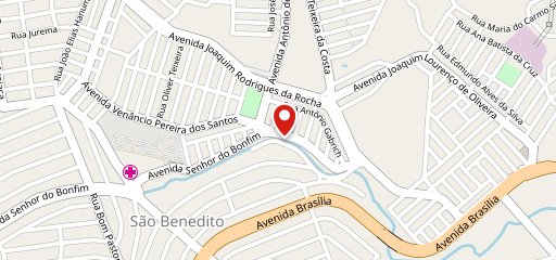 Pizzaria Cristina no mapa