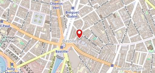 Gyoban Bastille sur la carte