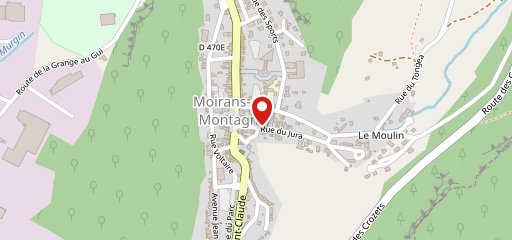 H24 BOX Moirans-en-Montagne sur la carte