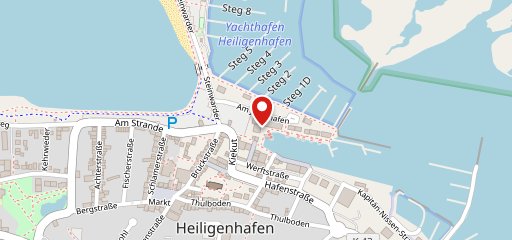 Hafenhotel Meereszeiten sur la carte