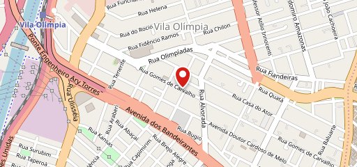 Hakka Sushi Vila Olímpia no mapa