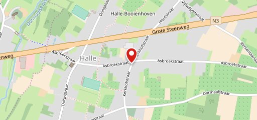 't Halle Hof sur la carte