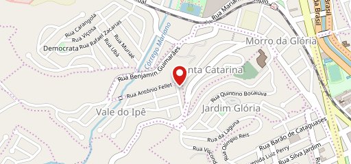 Glória no mapa