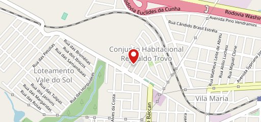 Hamburgueria Landi lanches no mapa