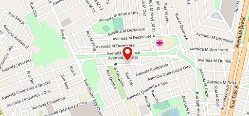 Hamburgueria Pediu Chegou no mapa