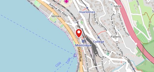 Hanabi bowl Montreux sulla mappa