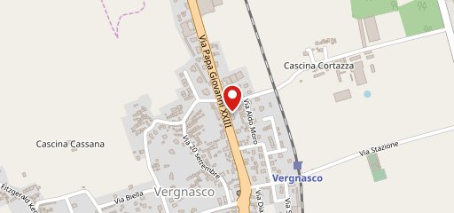 Happy Bar vergnasco sur la carte