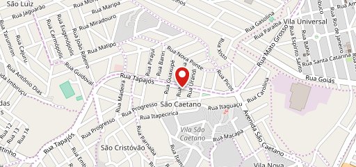 Açaíli São Caetano no mapa