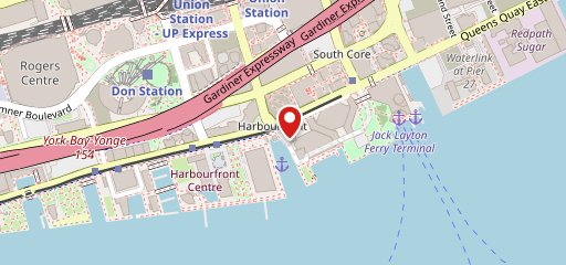 Harbour 60 Toronto sur la carte