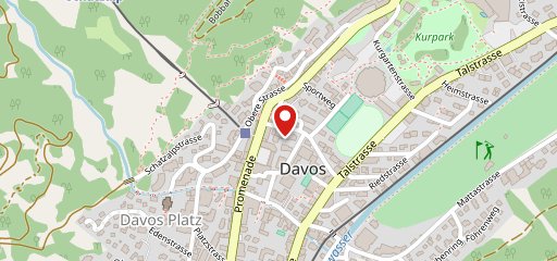 Hard Rock Hotel Davos sulla mappa