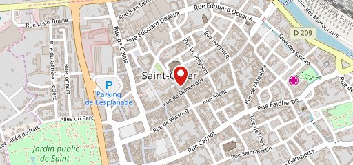 Harde De Saveurs sur la carte