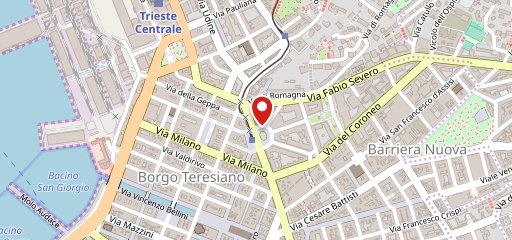 Harry'S Bar Trieste sulla mappa