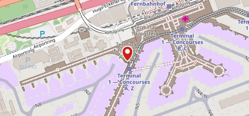 Hausmann's Frankfurt Airport sur la carte