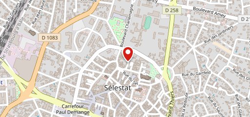 Restaurant Sélestat - Heaven Lounge на карте