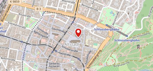 Heiliggeist Stüble am Münster sur la carte