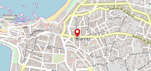 Bistrot Helbidea Biarritz sur la carte