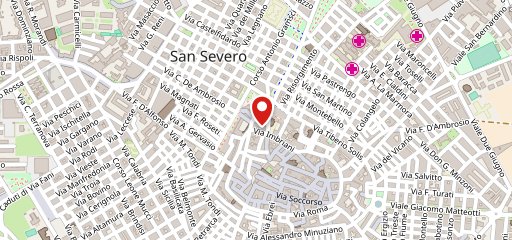 Hemingway Cafè San Severo sulla mappa