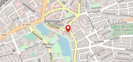 Hendlhouse Boblingen sur la carte