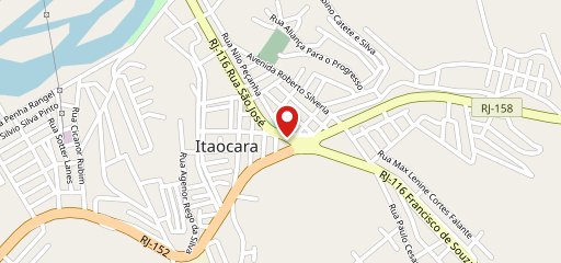 Henriques De Itaocara Lanchonete E Pizzaria no mapa