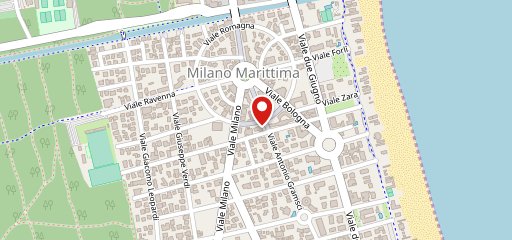 Hierbas - Milano Marittima sur la carte