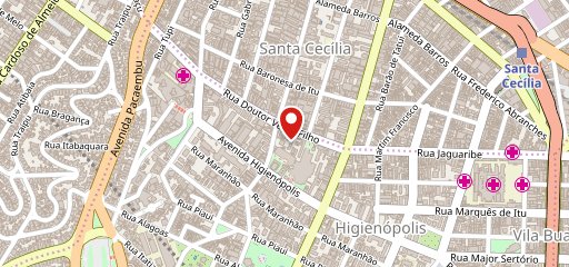 Seu Vito Gastronomia Higienópolis no mapa